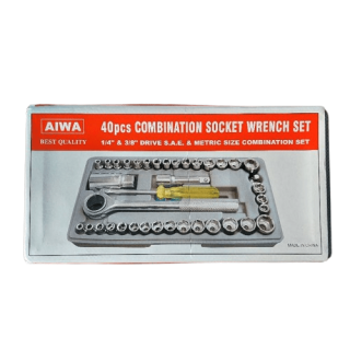 جعبه بکس ۴۰ پارچه ایوا درایو ۱/۴ اینچ | ابزار کامل برای حرفه‌ای‌ها