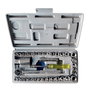 جعبه بکس ۴۰ پارچه ایوا درایو ۱/۴ اینچ | ابزار کامل برای حرفه‌ای‌ها 2